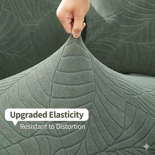 100% Waterproof Soft-Touch Sofa Cover - Silent & Breathable Fabric, Modern Jacquard Texture, Non-Slip Furniture Protector for Luxury Comfort