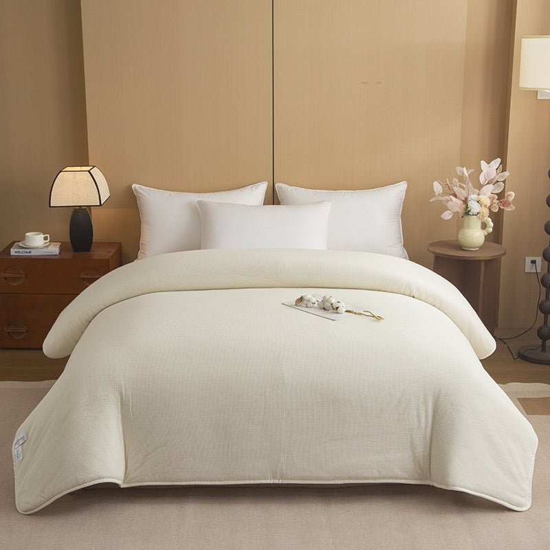 Premium Xinjiang Long-staple Cotton Quilt: Naturally Breathable & Ultra-Soft Comfort