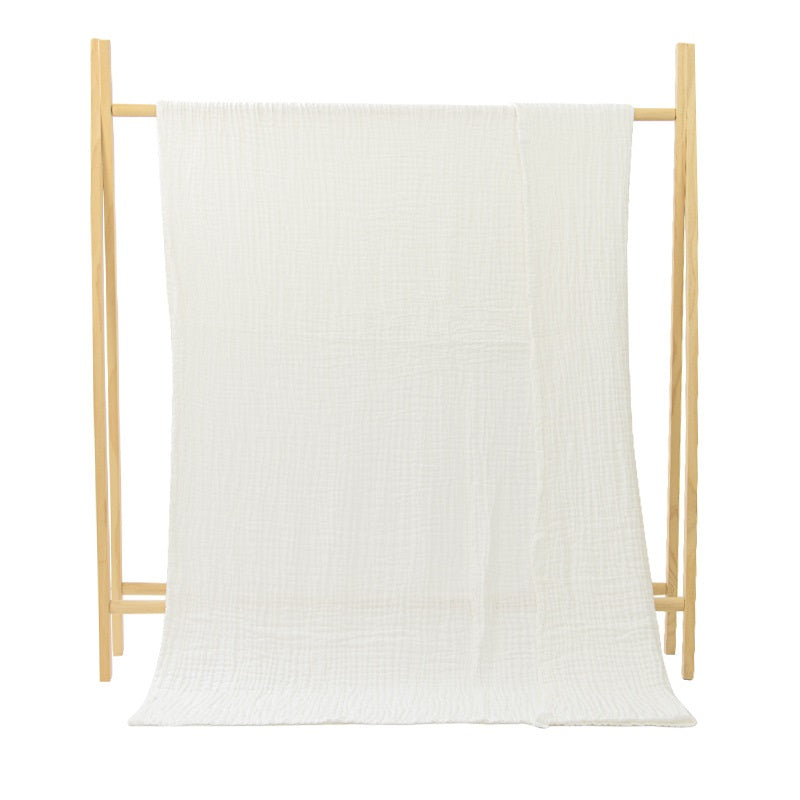 Luxurious Boho Muslin Blanket: Lightweight, Ultra-Soft & Skin-Friendly. Perfect for Sofa, Bed, or Travel