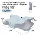 Breathable Ergonomic Contour Pillow: Premium High-Density Memory Foam for Targeted Neck Support