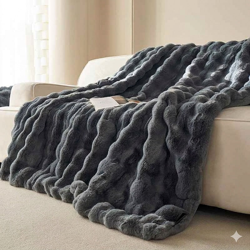 Indulge in the Velvety Softness of Shilucheng's Premium Flannel Fleece Blanket