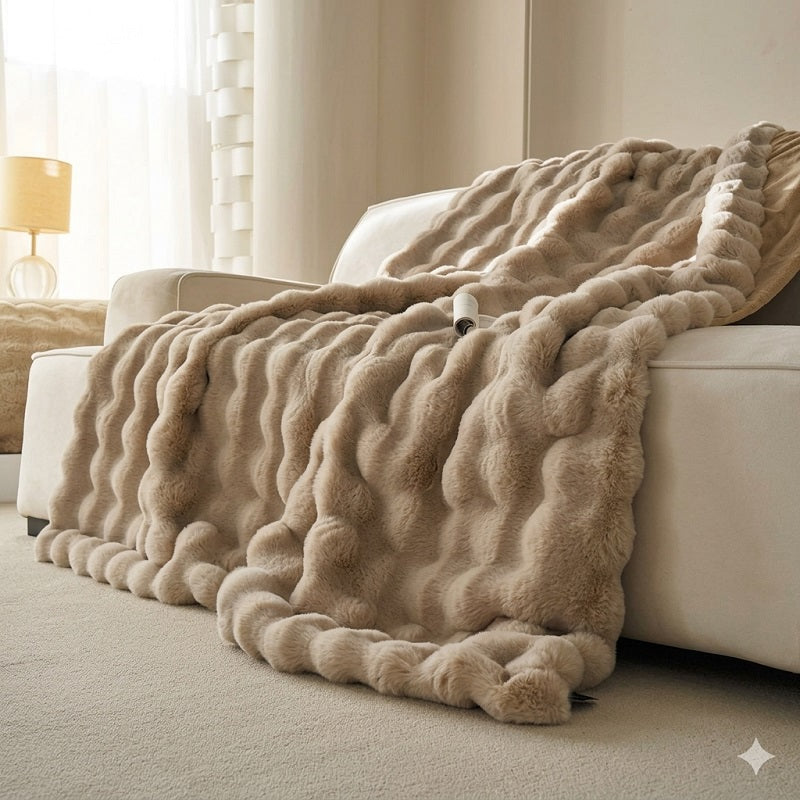 Indulge in the Velvety Softness of Shilucheng's Premium Flannel Fleece Blanket