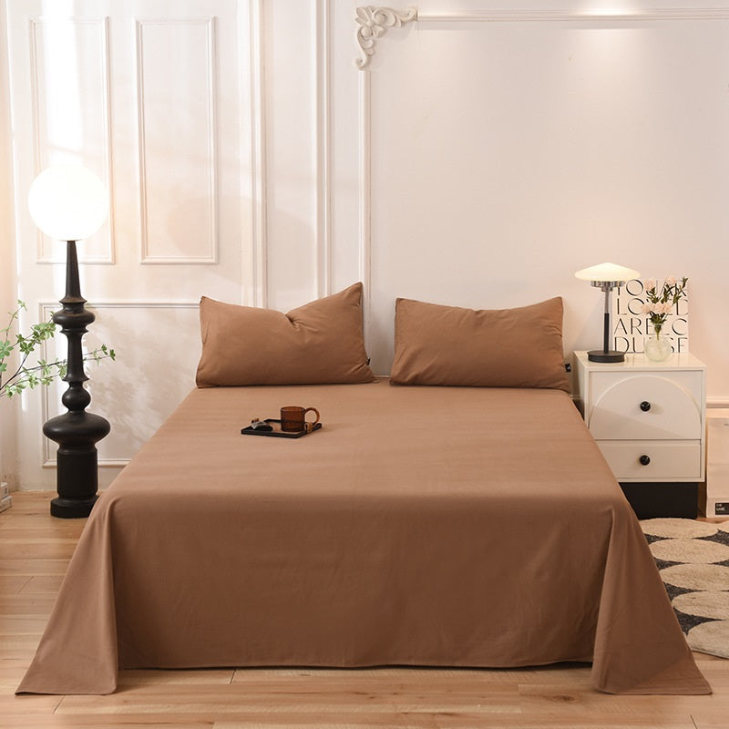 Pure Cotton & Lyocell Blend Summer Sheet Set. Naturally Antibacterial, Hypoallergenic & Ultra-Soft. Perfect for High-End Home Comfort