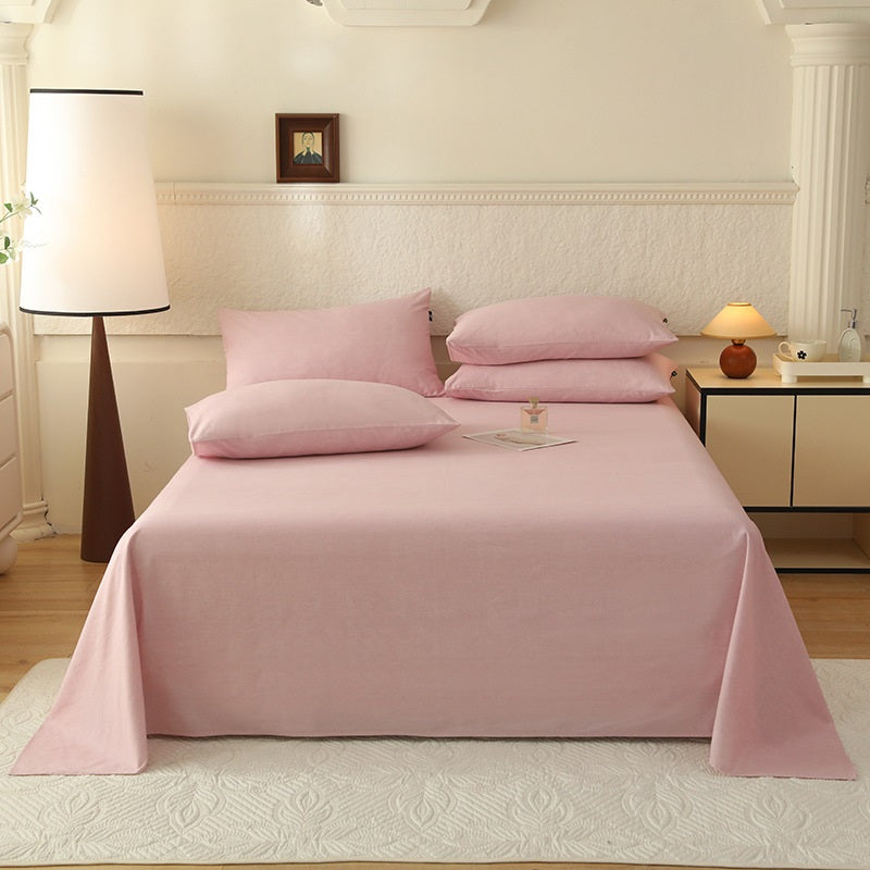 Pure Cotton & Lyocell Blend Summer Sheet Set. Naturally Antibacterial, Hypoallergenic & Ultra-Soft. Perfect for High-End Home Comfort