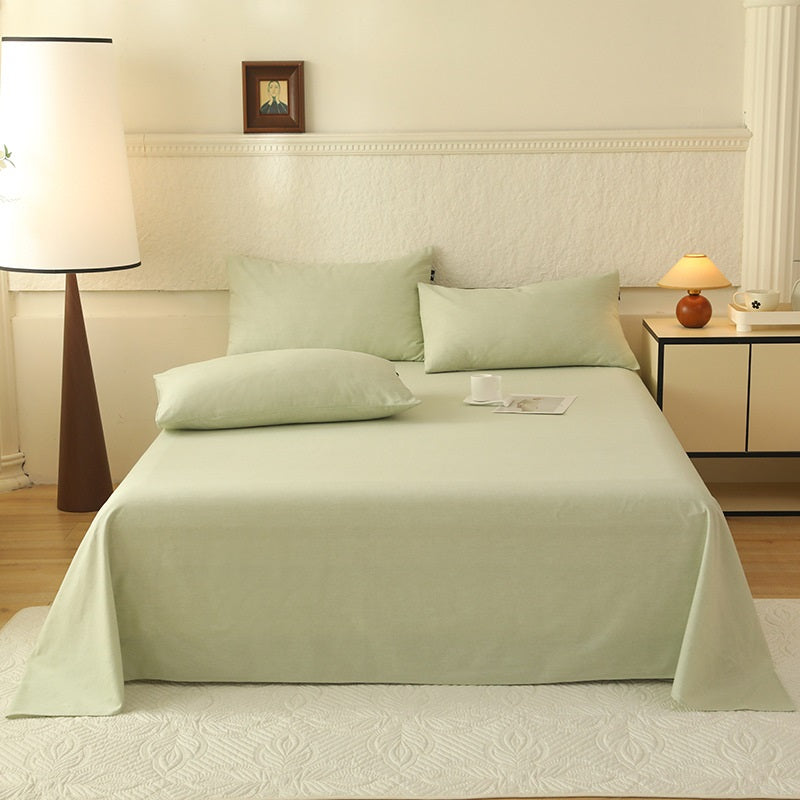 Pure Cotton & Lyocell Blend Summer Sheet Set. Naturally Antibacterial, Hypoallergenic & Ultra-Soft. Perfect for High-End Home Comfort