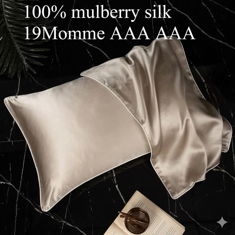 Luxury Egyptian Cotton Feel Pillow Covers: Hypoallergenic, Breathable & Perfect for Naked Sleep