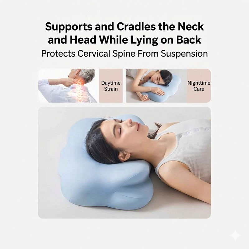 Cloud Cooling Pillow – Ultra Soft Ice Silk Breathable Bed Pillow
