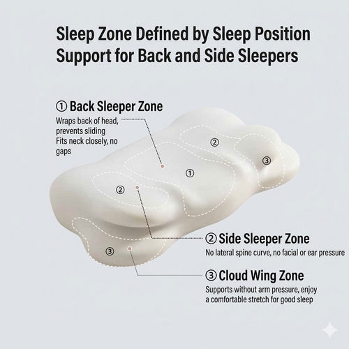 Cloud Cooling Pillow – Ultra Soft Ice Silk Breathable Bed Pillow