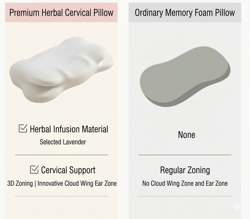 Cloud Cooling Pillow – Ultra Soft Ice Silk Breathable Bed Pillow